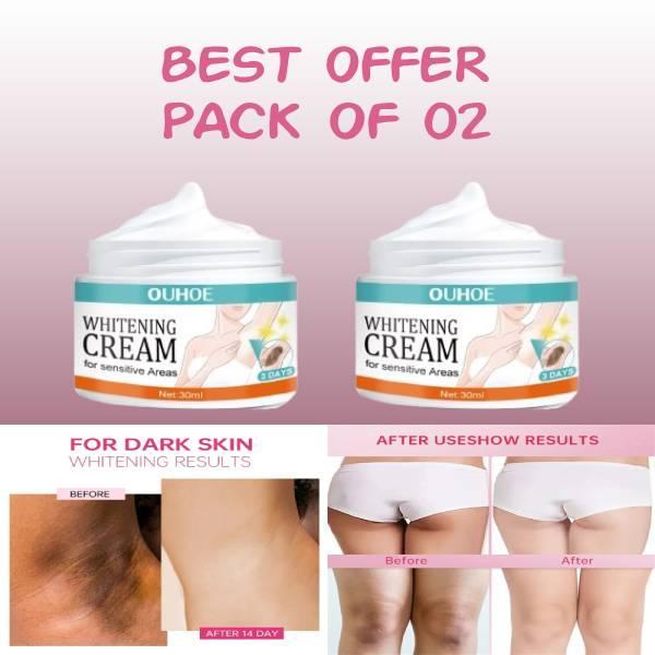 Whitening Cream for Sensitive Skin 30ml Pack of 2