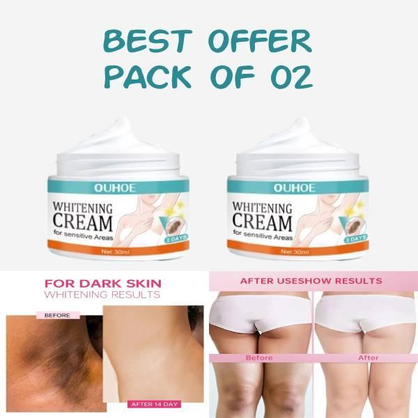 Whitening Cream for Sensitive Skin 30ml Pack of 2
