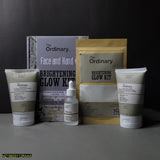 The Ordinary Brightening Glow Kit 4-Piece Serum Exfoliator Cream