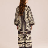 Stylish Women's Stitched Printed Shirt And Trouser Set - 2 Pcs