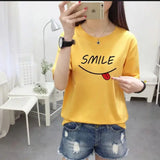 1 Pc Women's Stitched Cotton Net Printed T-Shirt