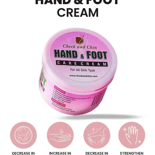 Cheek and Chin Hand & Foot Whitening Cream 100ml All Skin Types