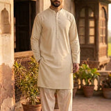 Men's Unstitched Soft Cotton Plain Suit